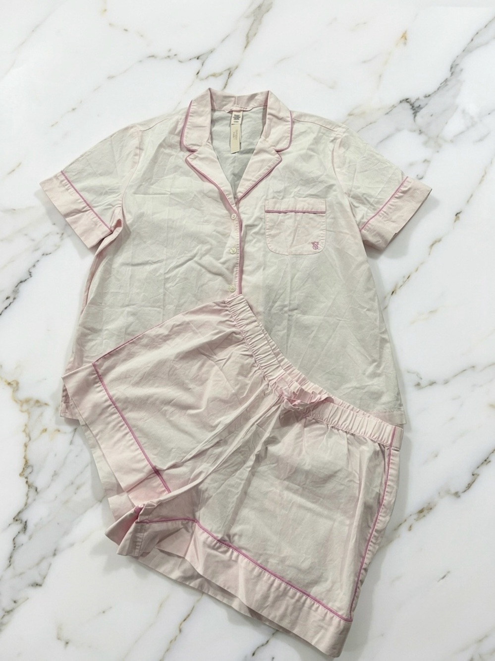 VICTORIA'S SECRET Cotton Short Pajama Set